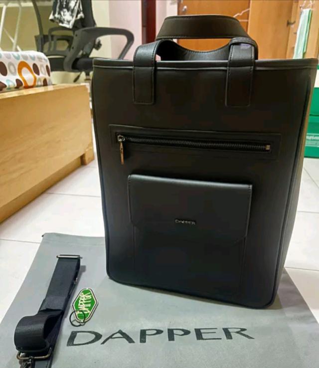 Dapper large tote bag + 45th Anniversary Keychain  1