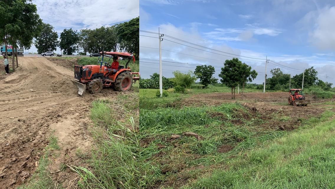 ขายที่ดินถมแล้วติดถนนสายเอเซีย จ.ชัยนาท  9ไร่ 300 ตรว.   ==> พิกัด 15°18'37"N 100°11'00"E .  13