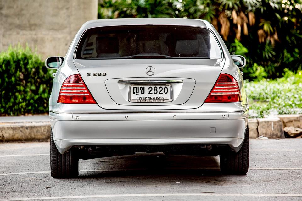 Benz S280 ปี 2001 สีเทา สวยสภาพดี  7