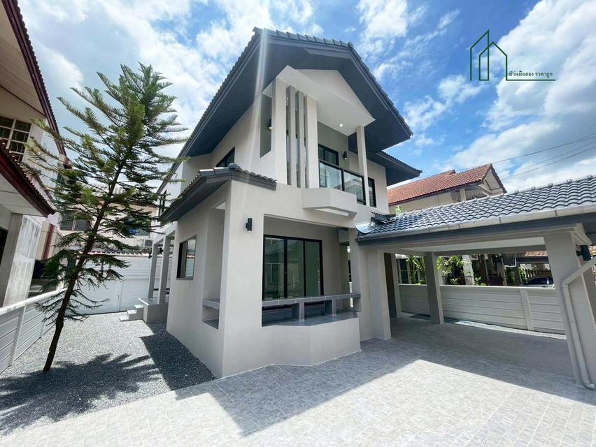 บ้านเดี่ยวพร้อมอยู่ หมู่บ้านพานทอง รังสิต คลอง 5  2