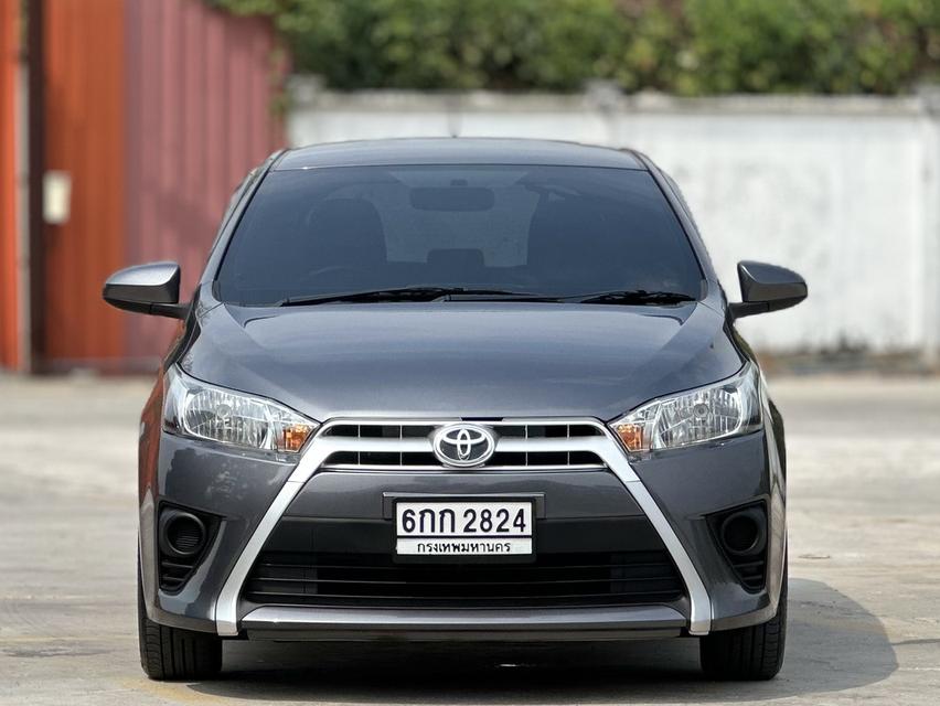 รหัสรถ PAT2024 📌 Toyota Yaris 1.2J AT ปี2016 สีเทา รูปที่ 1