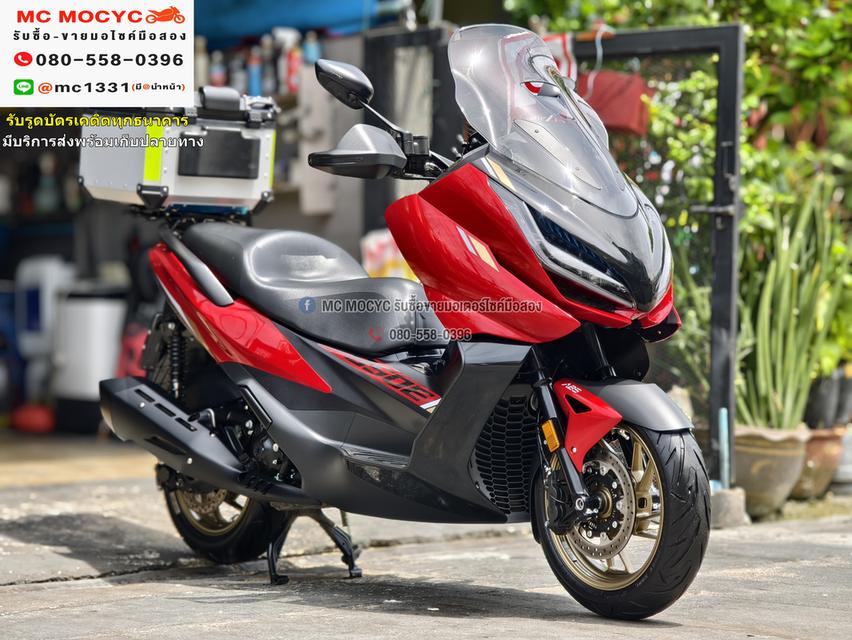 Zontes 350e 2024 วิ่ง3000โล รถบ้านแท้มือเดียว เครื่องเดิมๆ กุญแจบุคเซอวิสครบ พร้อมกล่องหลัง1ใบ No1120