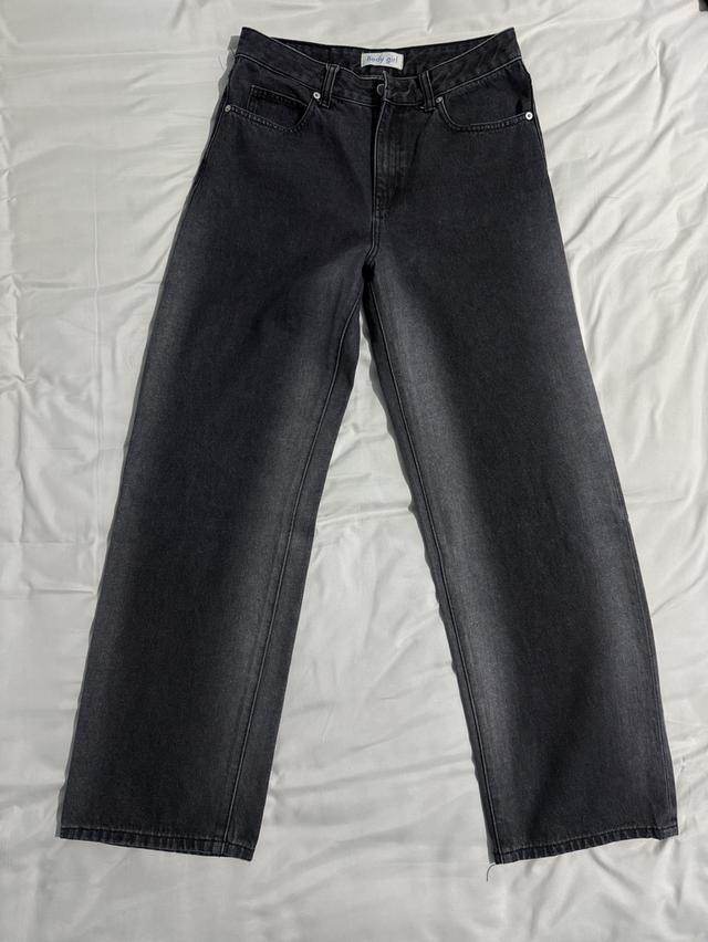 กางเกงยีนส์เอวต่ำ แบรนด์ Tgda.co