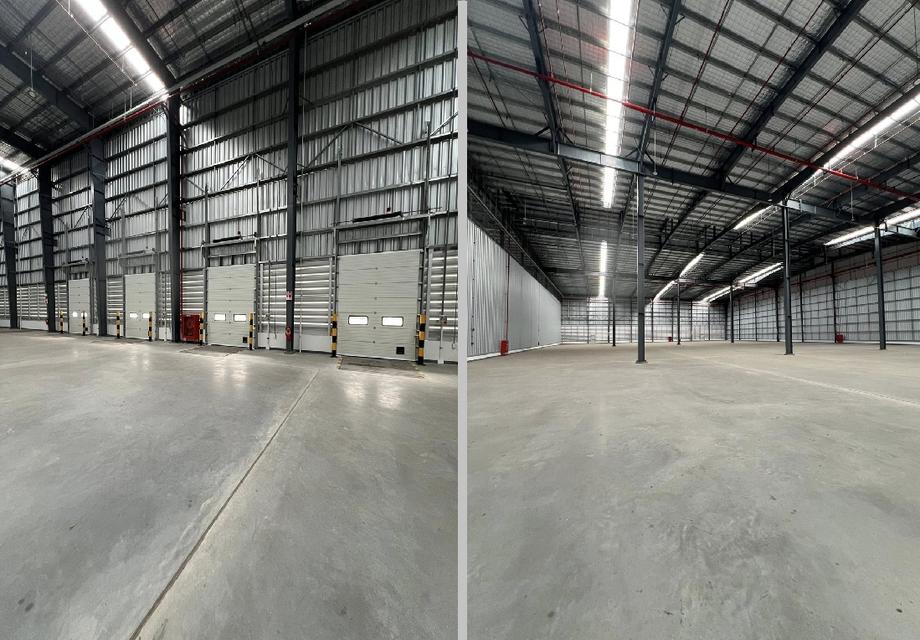 ให้เช่าโกดัง โรงงาน พร้อม Office 2 ชั้น / เขต Free Zone ขอใบอนุญาต รง.4 ได้ มีว่าง 2 ยูนิต / พื้นที่ใช้สอย 3997 ตารางเมตร / ทำเล บางนา ตราด กม.46 8