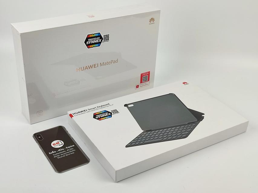 ขาย/แลก Huawei MatePad 10.4นิ้ว 4/128 (LTE) ศูนย์ไทย ประกันศูนย์ ใหม่มือ1 พร้อม Smart Keyboard เพียง 8,990 บาท 1