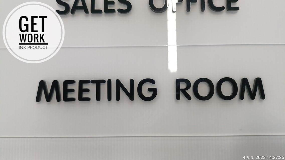 รับทำป้ายอักษรพลาสวูด  ป้ายอักษรอคริลิค ออกแบบป้ายทุกประเภท สอบถามข้อมูลเพิ่มเติมได้ที่ Getwork Ink Product Co Ltd 3