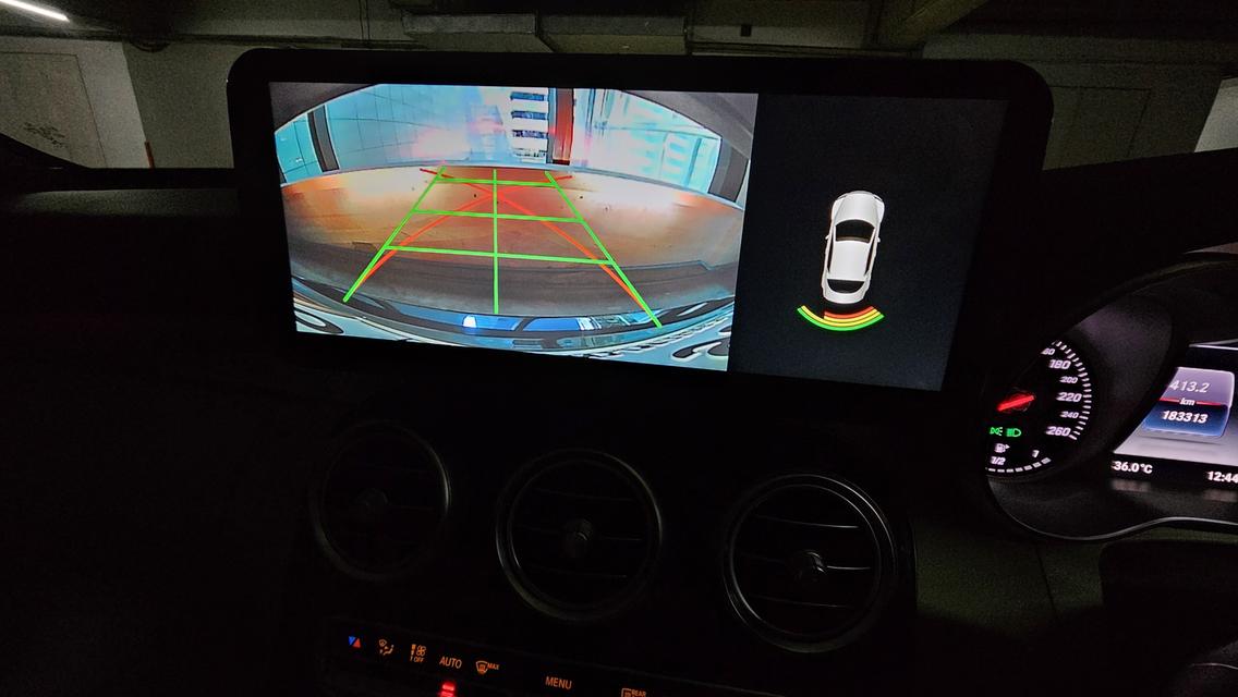 Benz c180 exclusive 2014 สีดำ มีหลักฐาน เปลี่ยน parts พร้อมใช้สุดๆ รูปที่ 12