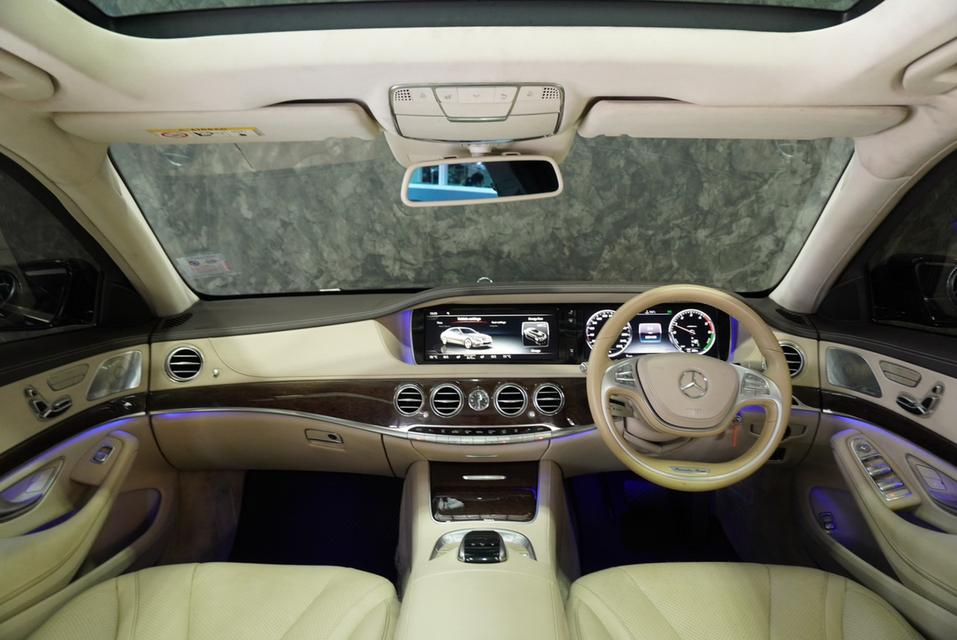 รหัสรถ JRS1148 Mercedes-Benz S300 Hybrid ปี 2015 สีดำ 12