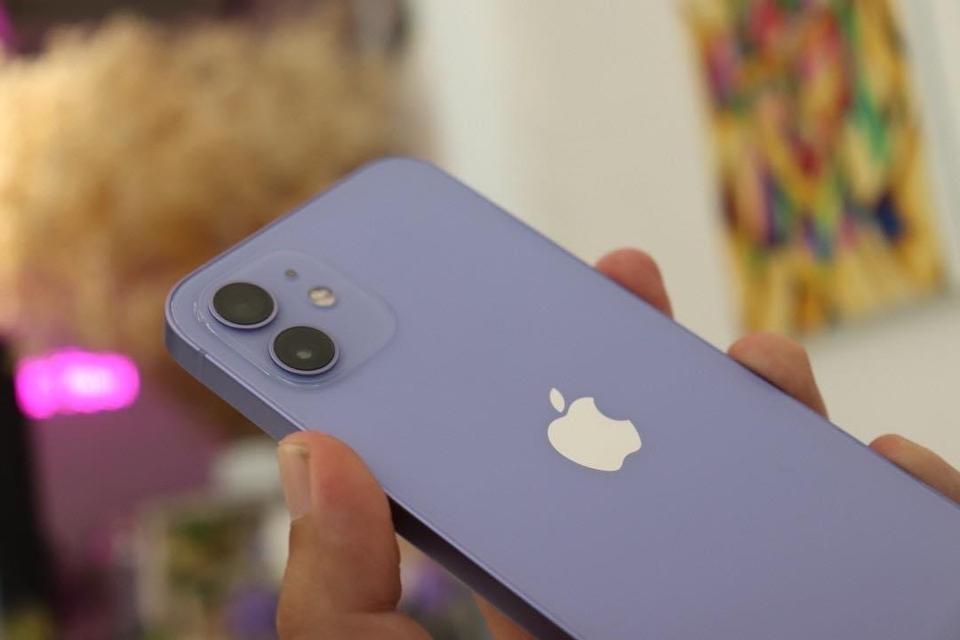 iphone12 สีม่วงง