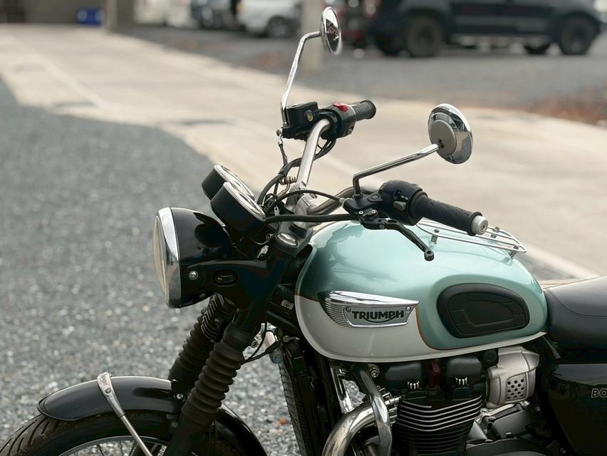 Triumph bonneville T100 ปี 2017 ฟ้าขาว รูปที่ 10