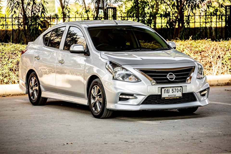 NISSAN ALMERA 1.2 E SPORTECH ปี 2018 สีบรอนซ์ มือเดียวป้ายแดง 3