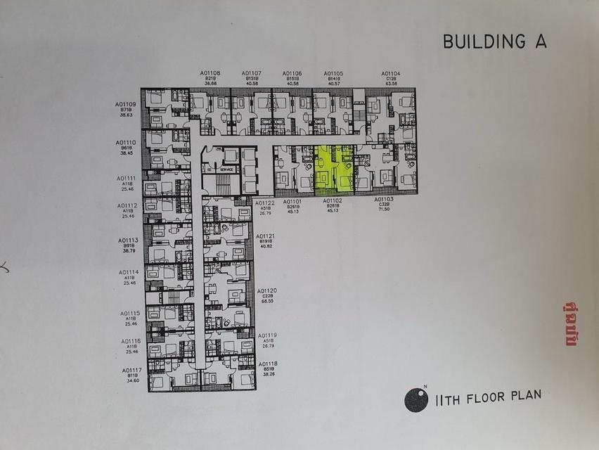 ขายพร้อมผู้เช่า คอนโด เดอะ ซี้ด มิงเกิ้ล สาทร–สวนพลู ชั้น 11 ใกล้รถไฟฟ้า MRT ลุมพินี 14