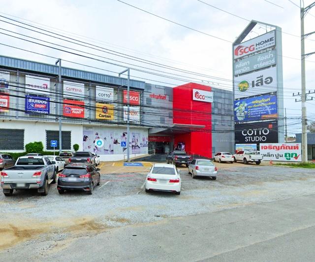 โชว์รูม ริมแม่น้ำ บิ๊กซี นครสวรรค์ 600ม. ให้เช่าอาคาร 2 ชั้นหัวมุม 3 คูหาตีทะลุ เซ็นทรัล นครสวรรค์ 1.29 กม. 4นอน ถนนใหญ่