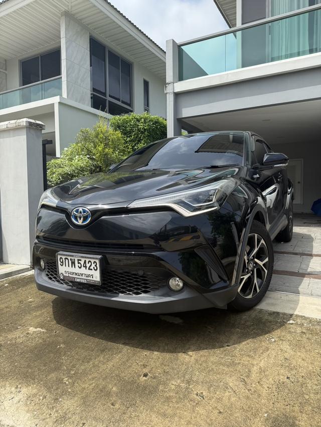 TOYOTA CHR, 1.8 HV Mid 2019🎉 สีดำ เบนซิน/ไฮบริด ไมล์แท้ 117,XXX km. คู่มือครบ เช็คศูนย์ตลอด