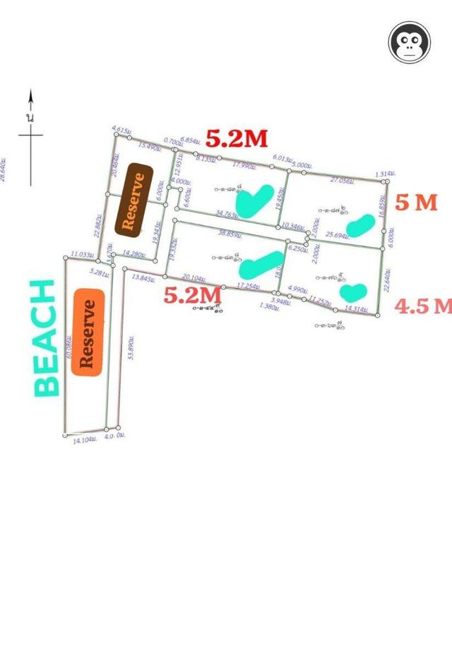 ขายที่ดินเกาะสมุย 2 ไร่ ตลิ่งงาม ใกล้ทะเล แบ่งขาย เหมาะสร้างวิลล่าและรีสอร์ต 8