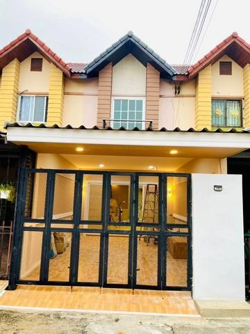 บ้านรีโนเวทสวยถูกดอนหัวฬ่อชลบุรี บ้านดีบ้านสวยชลบุรีราคาถูก ทาวน์เฮ้าส์ 2 ชั้นใกล้นิคมอมตะนครเฟส 3 4 5 2