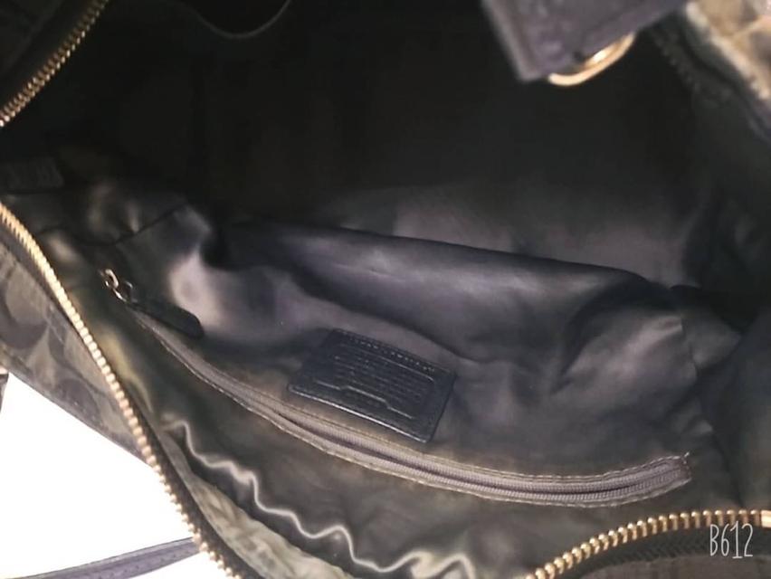 กระเป๋าสะพาย Coach ของแท้ 100% สีดำ 8