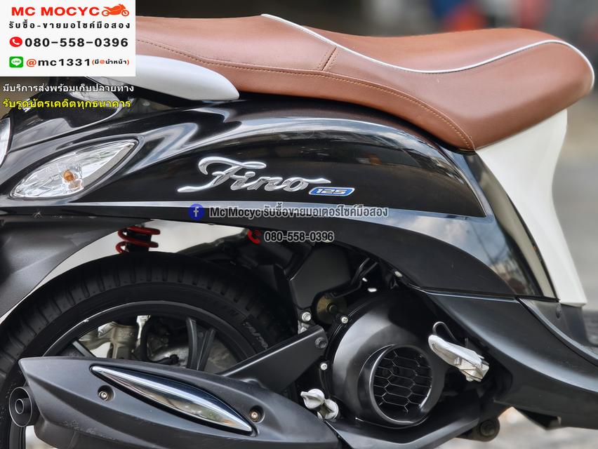 Fino 125i 2020 ตัวTopล้อแมค รถบ้านแท้ เครื่องท่อเดิมโช้คYss กุญแจบุคเซอวิสครบ NO1302 12