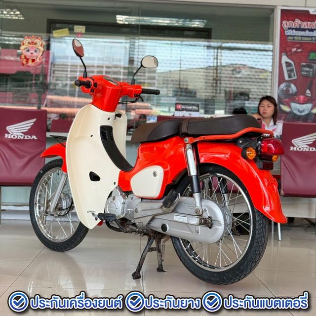 Super Cub ปี 2019 สีส้ม-ขาว คลาสสิกสายเท่ ขี่เล่นก็ได้ ขี่จริงก็ดี