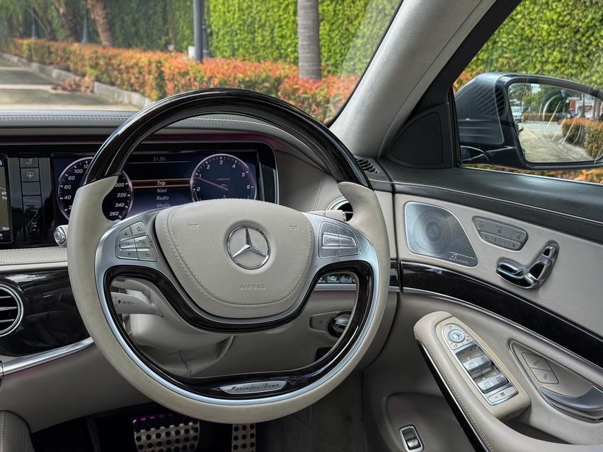 รหัสรถ AVA8 🐠 Benz S300 Bluetec Hybrid 2015 AMG Top สุด 12