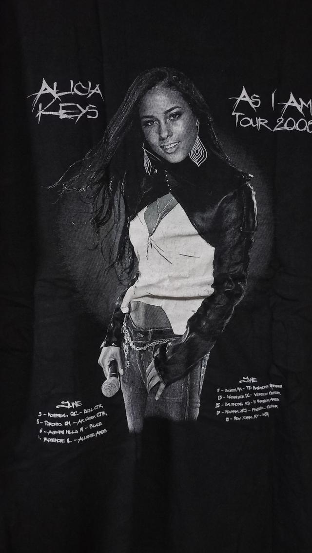 Vintage Y2K Alicia Keys Tour Canada 2000 รูปที่ 9