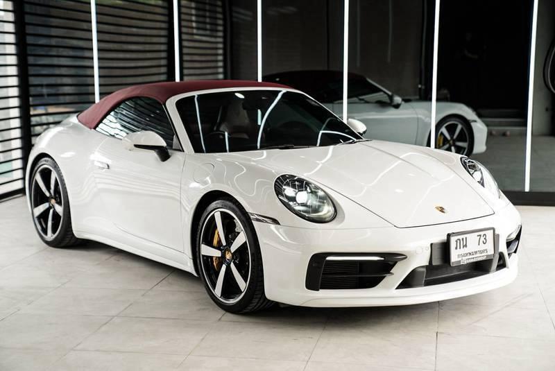 ðļPorsche 911 Carrera Cabriolet (992) 2021 āļŠāļĩāļāļēāļ§ āļĢāļđāļāļāļĩāđ 7