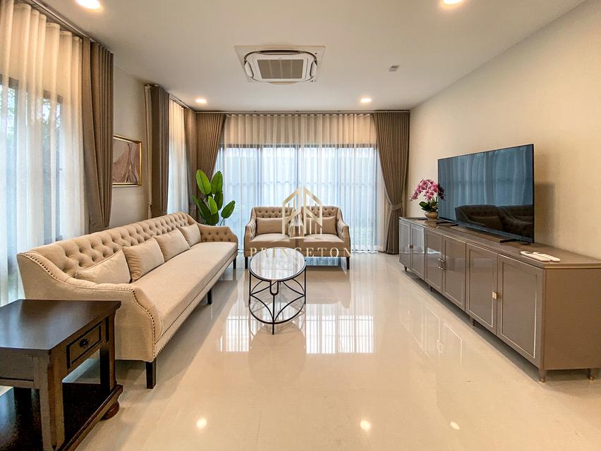 House for rent Nantawan Rama 9 New Krungthep Kreetha ให้เช่า  นันทวัน พระราม 9 กรุงเทพกรีฑาตัดใหม่ บ้านพร้อมอยู่ หลังมุม 2