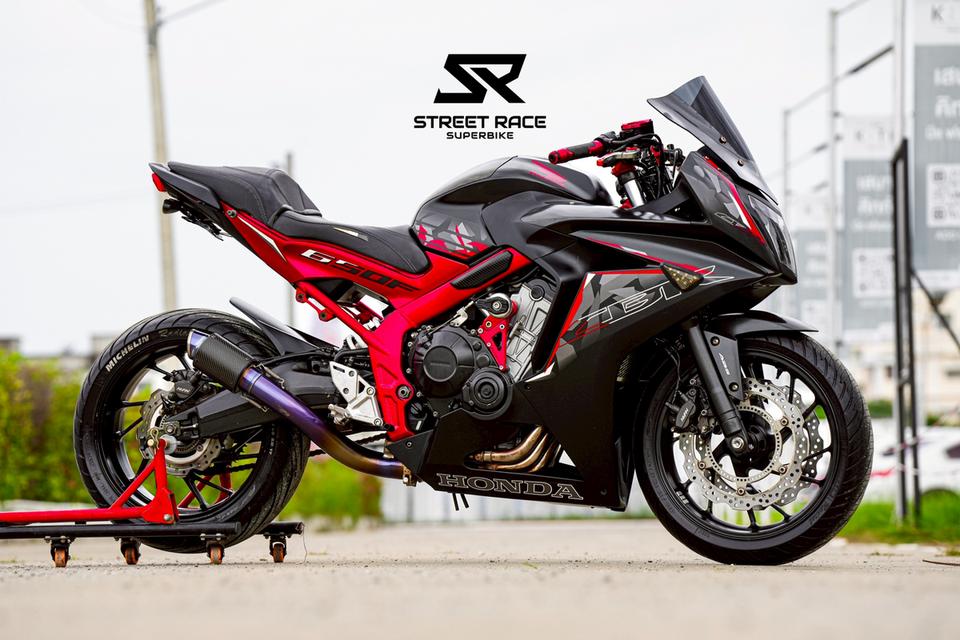 2016 Hisun cbr650f ปี 2016 โครงแดง สายหล่อแต่งครบ! 12