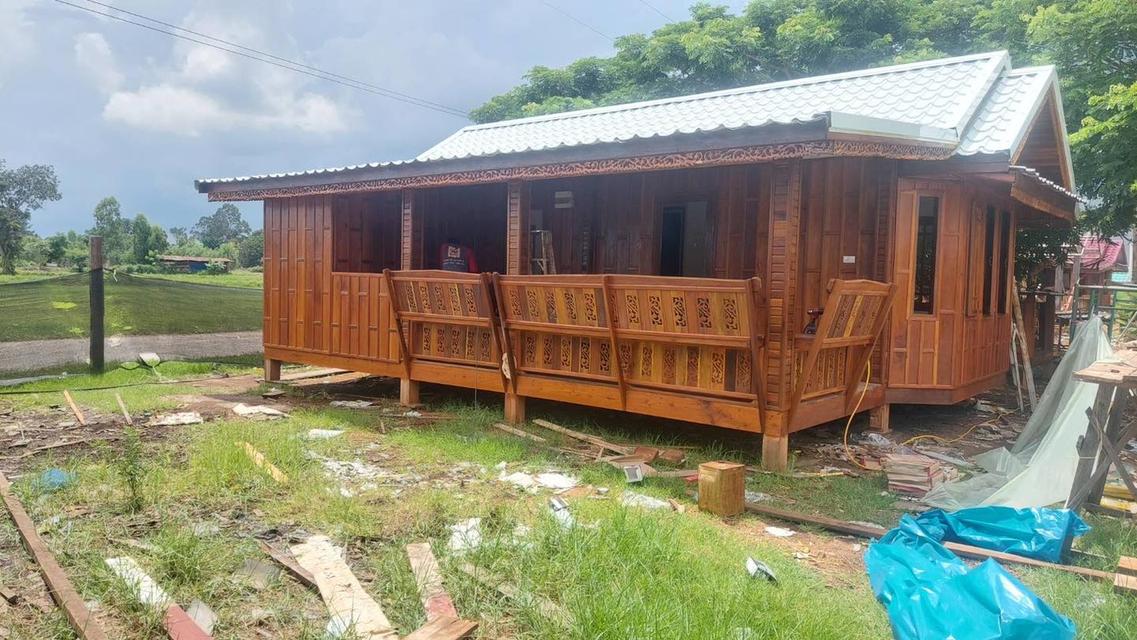 บ้านไม้น็อคดาวน์สำเร็จรูป รูปที่ 12