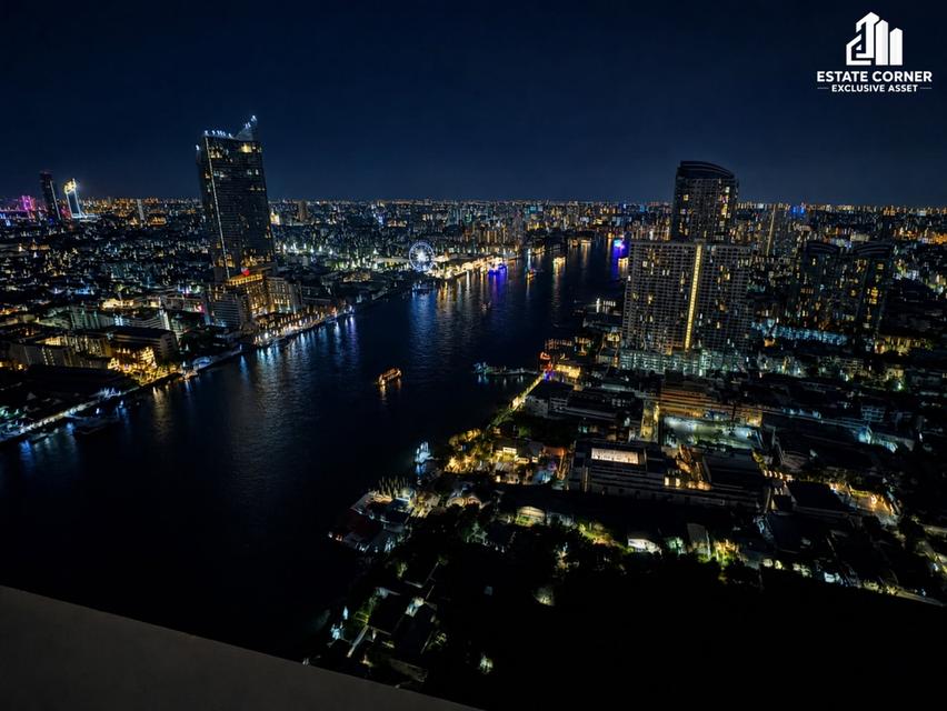 ขายคอนโด Chapter Charoennakorn - Riverside ชั้น 42 วิวโค้งแม่น้ำเจ้าพระยา | 2 ห้องนอน 79 ตร.ม. แต่งครบพร้อมอยู่! 9
