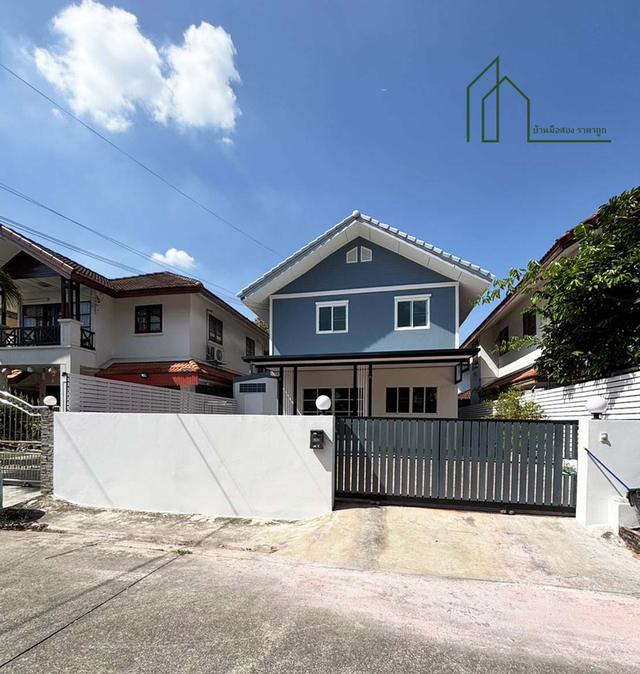 บ้านเดี่ยว 2 ชั้น ม.เสรี-ทิพมาส บางบ่อ  รีโนเวทพร้อมอยู่ 2