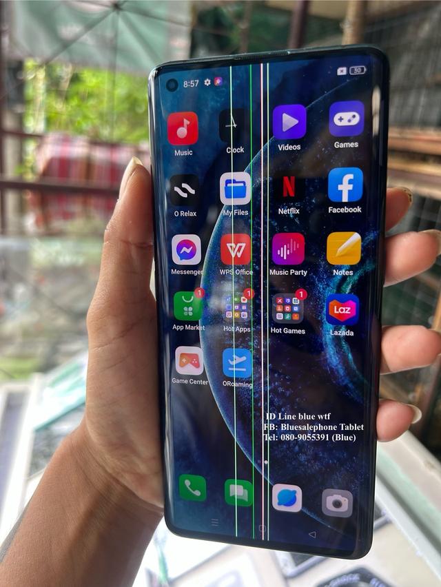 OPPO Find X2 รองรับ5G จอโค้ง6.7นิ้วRom256Ram12บวก12 ใชังานปกติ ได้ทุกแอพ ได้ทุกซิม