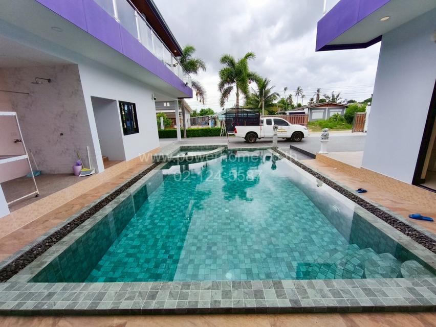 บ้านเดี่ยว 1.5 ชั้น ใกล้องค์การบริหารส่วนตำบลหินเหล็กไฟ ถนนเพชรเกษม ต.หินเหล็กไฟ อ.หัวหิน จ.ประจวบคีรีขันธ์ 8