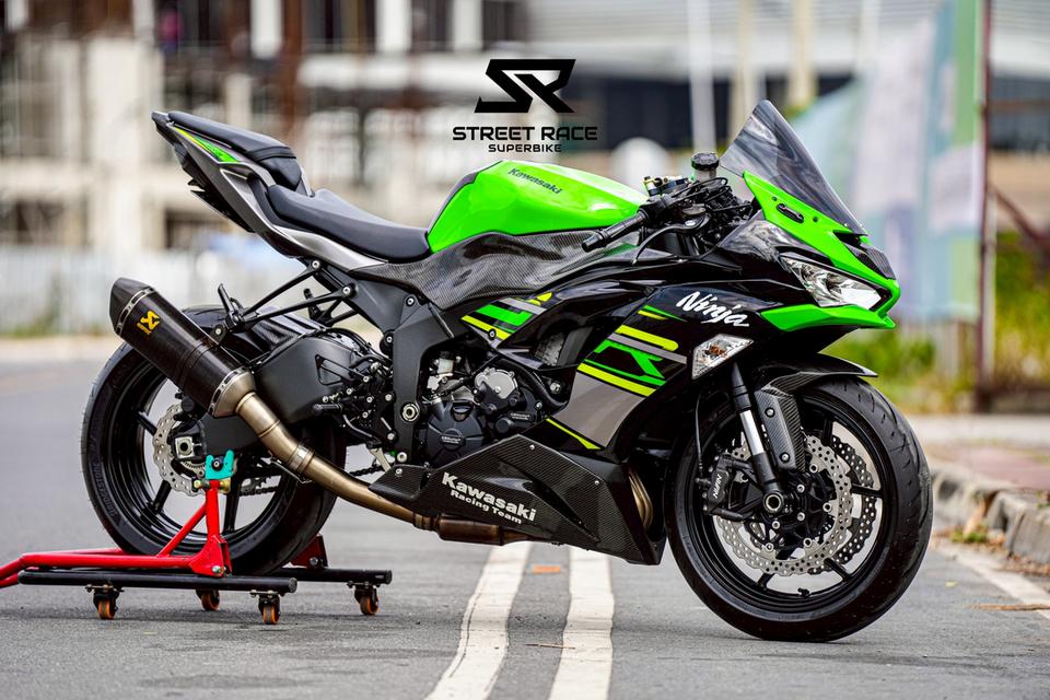 2019 Kawasaki 🔥ninja zx-6r ปี 2019 | เขียว–ดำ ของแต่งแน่น ใครช้าคันนี้อาจมีคนจอง! 🔥 3