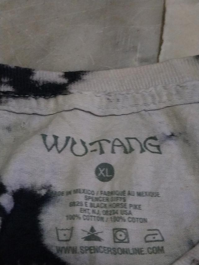 เสื้อยืดแขนสั้น แนวกลุ่มฮิปฮอปสัญชาติอเมริกัน WU-TANG Clan "Strikes Again" แท้ มือสอง สภาพดี ของพร้อมส่งครับ รูปที่ 5