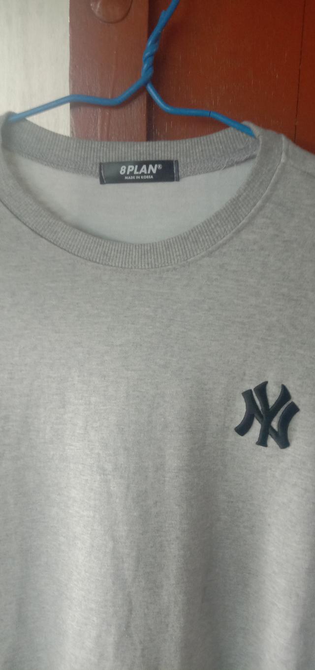 เสื้อ new york yankees แขนยาว  made in korea 8 plan ไซดฺ์ XL เสื้อไม่มีตำหนิ 2