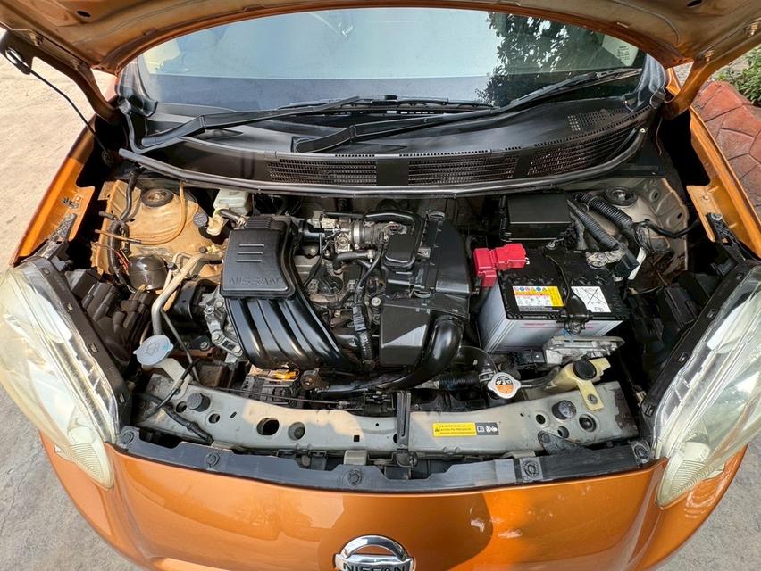 Nissan March 1.2E ปี2013 AT สีส้ม รูปที่ 12