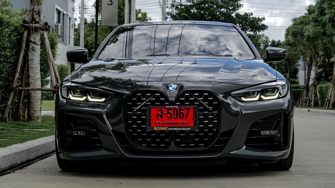 BMW 430i ปี2023 สีดำเปิดประทุน