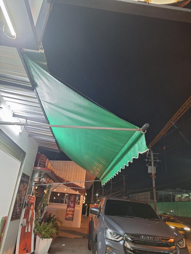 ผ้าใบกันสาดแบบชักรอก