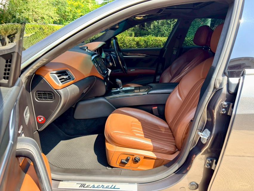 Maserati Ghibli S 2015 สีเทา รถสวย ขับดีมาก ราคาถูกมาก รูปที่ 12