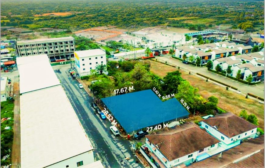 ขายที่ดิน 166 ตร.วา ถ.ไทยรามัญ คลองสามวา กรุงเทพฯ 2