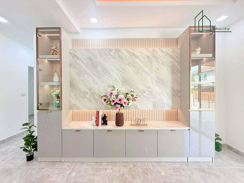 บ้านเดี่ยว 2 ชั้น หมู่บ้านเพอร์เฟคพาร์ค ถนนร่มเกล้า6/1 รีโนเวทใหม่ พร้อมเข้าอยู่ 8