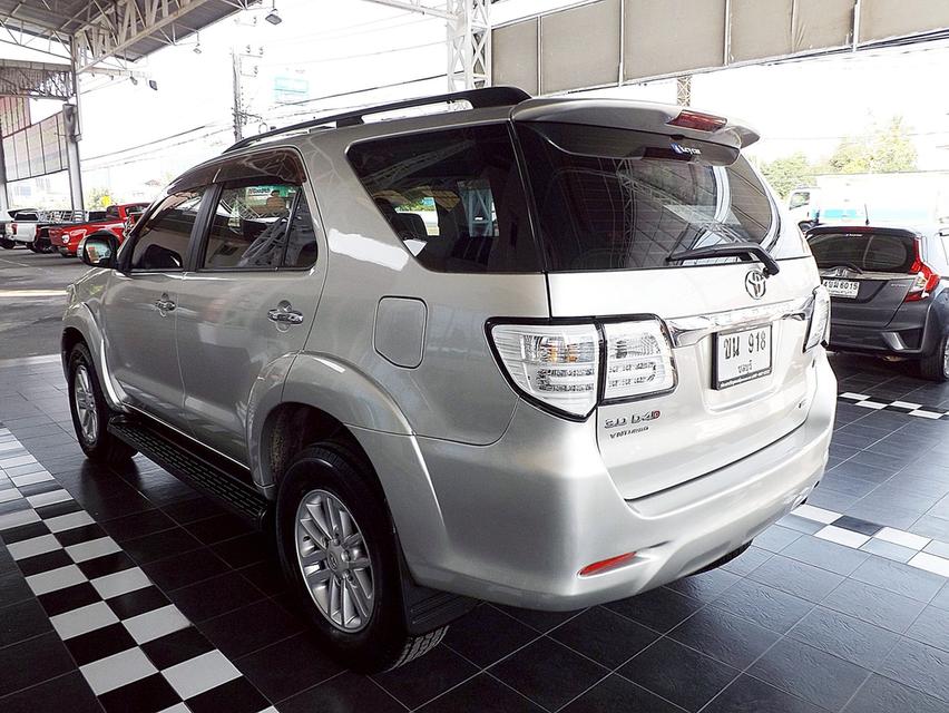 รหัสรถ KCY918 TOYOTA FORTUNER 3.0V NAVIGATOR AUTO ปี 2013 สีเทา รูปที่ 9