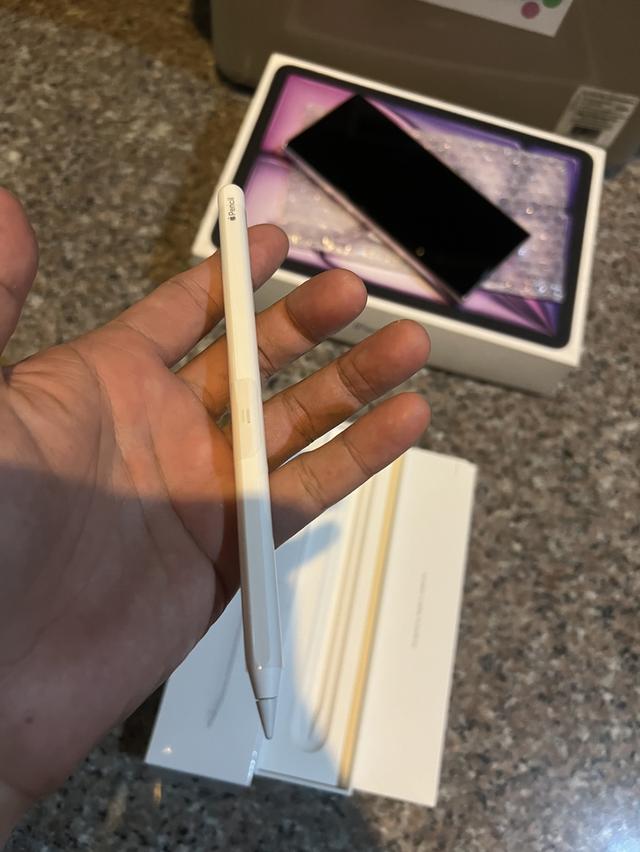 ขายApple Pencil Gen2 ของแท้ยกกล่องไร้รแยใช้งานปกติหมก รูปที่ 2