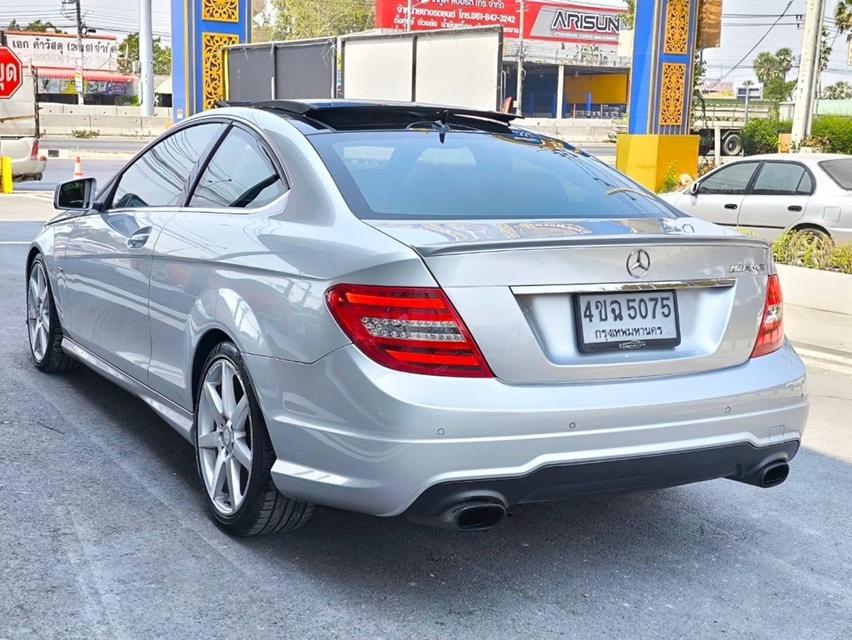 รหัส KPV5075 2012 BENZ  C180 COUPE AMG สีเงิน 13