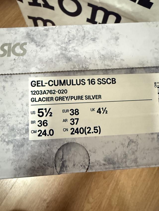ขาย Asics Gel-Cumulus 16 Cecilie Bahnsen Floral Pack – Glacier Grey 3