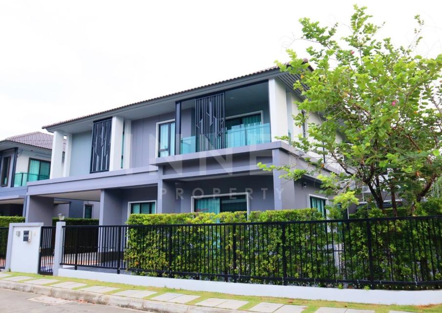 บ้านหลังมุม 4 ห้องนอน ใกล้ Mega Bangna และ สนามบิน !!! 🏡🌳(For Rent/ให้เช่า) Burasiri Wongwaen-Onnut 💵72,000 THB บุราสิริ วงแหวน-อ่อนนุช 1