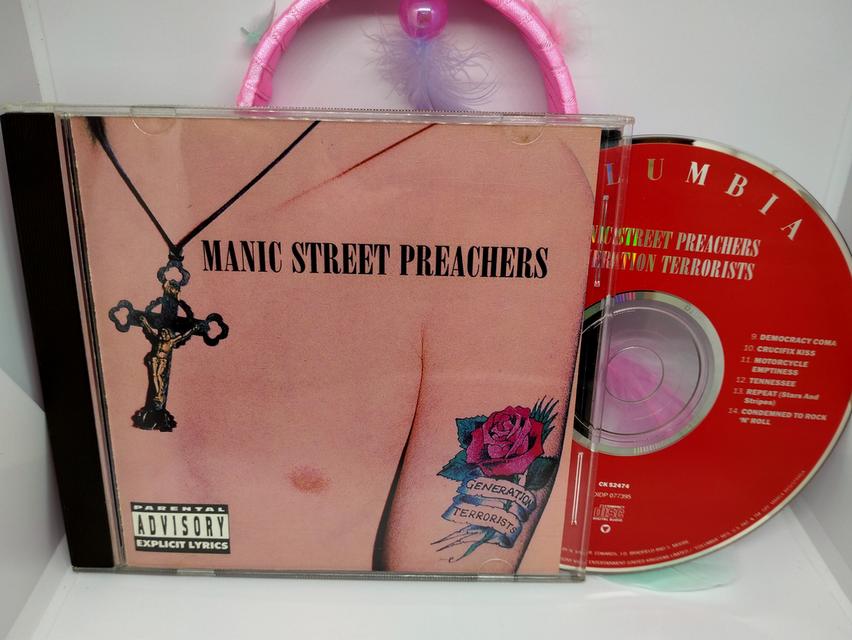 ซีดีเพลง Manic Street Preachers-Generation Terrorists CD AUDIO