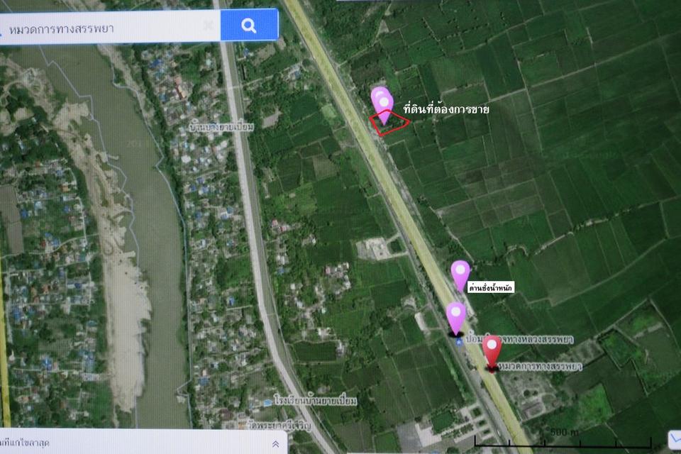 ที่ดินตึดถนนสายเอเชีย2ไร่ 2
