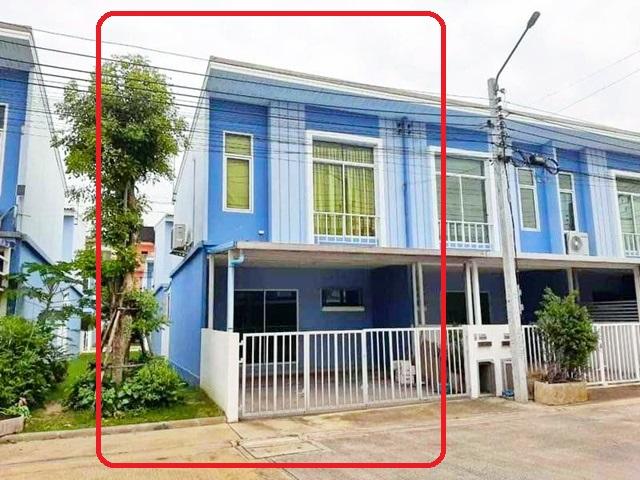 ให้เช่าทาวน์โฮม 2 ชั้น ตลาดบางบัวทอง 600 ม.รัตนาธิเบศร์ 18 ตร.วา. หลังมุม 3 นอน รพ.บางบัวทอง 380ม. เซ็นทรัลเวสต์เกต 3 กม 1